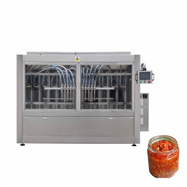 全自動辣椒醬瓶灌裝機